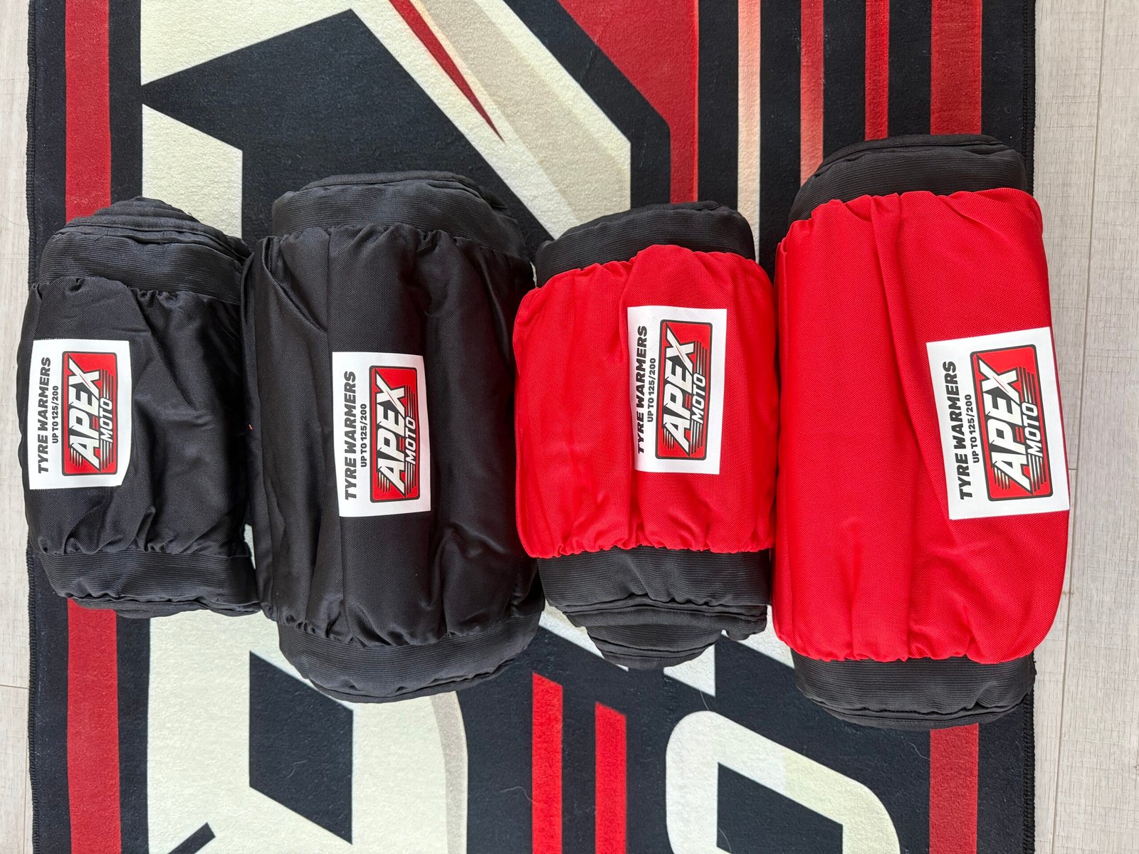 Apexmoto Elite Digital Tyre Warmers – Top Spec with Rim Heaters